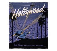 Northwest Disney Silk Touch Couverture Hollywood 127 x 152,4 cm