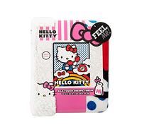 Northwest Hello Kitty Plaid en Sherpa Soyeux au Toucher, 101,6 x 127 cm, au téléphone