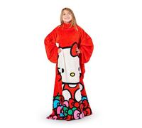 Northwest Hello Kitty Smitten Youth Silk Touch Comfy Throw Couverture avec Manches, 48" x 48"