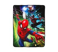 Northwest Spider-Man, Swing City Micro Raschel Throw Blanket, 46" x 60" Couverture, Polyester