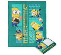 Northwest Moi, Moche et méchant 4 Nuages, Couverture en Peluche Super Douce, 127 x 152,4 cm, Minion Bonanza