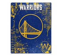 Northwest NBA Golden State Warriors Couverture Raschel Unisexe pour Adulte 127 x 152,4 cm