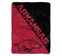 Northwest NCAA Arkansas Razorbacks NCAA Demi-Teintes 116,8 cm par 152,4 cm Micro Couvre-lit Motif Couverture, Cardinal, 116,8 x 152,4 cm