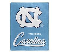 Northwest NCAA North Carolina Tar Heels Jeté de lit Unisexe pour Adulte 127 x 152,4 cm Signature