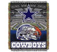 Northwest NFL Acrylique Tapisserie Jeté de lit, NFL051010009RET, Dallas Cowboys