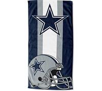 Northwest NFL Dallas Cowboys Serviette de Plage Unisexe pour Adulte, 76,2 x 152,4 cm, Zone Read, Coton et Polyester