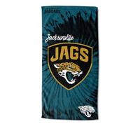 Northwest NFL Jacksonville Jaguars Serviette de Plage psychédélique 76,2 x 152,4 cm