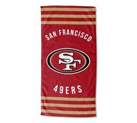 Northwest NFL Philadelphia Eagles Serviette de Plage Unisexe pour Adulte, mélange de Coton/Polyester, 76,2 x 152,4 cm, Rayures