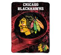 Northwest NHL Ice Dash Micro Couvre-lit Motif, 116,8 x 152,4 cm, Homme Mixte Femme, 1NHL/05900/6004/AMZ, Multicolore, 46x60-Inch