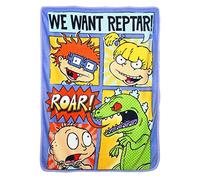Northwest Nick Rewind, Comic Strip Rugrats Throw, 46" x 60" Couverture, Polyester, Razmoket Bande dessinée, Micro Raschel Blanket