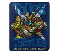 Nickelodeon Teenage Mutant Ninja Turtles, Tough Turtles Blues Couverture Polaire Multicolore 114,3 x 152,4 cm