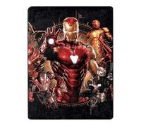 Northwest Plaid en Polyester, Iron Man Iron Legacy, 117,8 x 152,4 cm