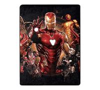 Northwest Plaid en Polyester, Iron Man Iron Legacy, 117,8 x 152,4 cm