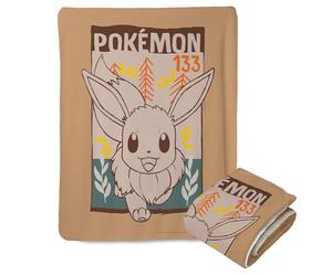 Northwest Pokémon Couverture Sherpa Vison 127 x 152,4 cm, Évoli dans la Nature