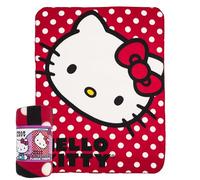 Northwest Sanrio Hello Kitty, Pois Kitty Imprimé Couvre-lit Polaire, 45 par 152,4 cm