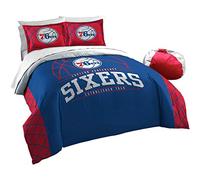 Northwest sous Licence Officielle NBA Philadelphia 76ers Reverse Slam Double/Grand lit et 2 taies d'oreiller