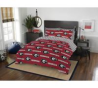 NORTHWEST The Company NCAA Parure de lit rotative dans Un Sac, Coquillage, taies d'oreiller et draps, garnissage : 100% Fibre de Polyester, Panthers-C1, lit Double