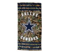 Northwest The Company NFL Green Bay Packers Serviette de Plage 76,2 x 152,4 cm, Rayures Realtree