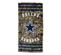 Northwest The Company NFL Las Vegas Raiders Serviette de Plage 76,2 x 152,4 cm Rayures Realtree
