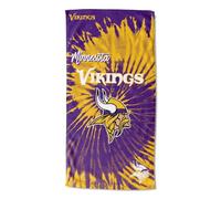 Northwest The Company NFL Minnesota Vikings Serviette de Plage psychédélique 76,2 x 152,4 cm