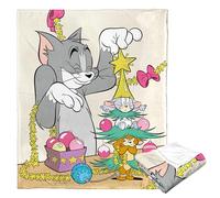 Northwest Tom & Jerry Couverture Toucher Soie 127 x 152,4 cm, Motif Arbre Souris