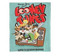 Northwest Warner Bros. Looney Tunes Couverture toucher soie 127 x 152,4 cm Super Saturday
