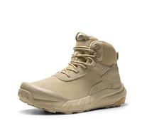 NORTIV 8 Bottes militaires pour hommes - Confort classique, sable, 43 EU