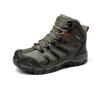 NORTIV 8 Chaussure de Randonnée Marche Homme | Confortable Bottines Hommes Trekking Antidérapant pour Marche en Plein Air, Antidérapant et Durable