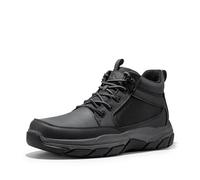 NORTIV 8 Chaussures de Randonnée pour Hommes Légères et Confortables Bottes de Trekking Résistantes et Pratiques,Size 48,Noir,SNHB2411M