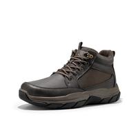 NORTIV 8 Chaussures de Randonnée pour Hommes Légères et Confortables Bottes de Trekking Résistantes et Pratiques,Size 48,Marron Foncé,SNHB2411M