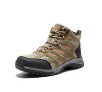 NORTIV 8 Chaussures Randonnée Imperméables Femmes,Size 35,Marron/Orange