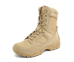 NORTIV 8 Hommes Bottes de Militaires Rangers | Antidérapante Bottine de Combat Tactique, Durables et Respirantes, Chaussures de Randonnée