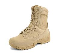NORTIV 8 Hommes Bottes de Militaires Rangers,Size 44W,Sable