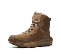 NORTIV 8 Hommes Bottes de Travail Tactiques Imperméables,Botte Combat Antidérapantes Avec Soutien de la Voûte Plantaire pour Militaire, Moto, Randonnée,Size 44.5,Coyote,NMUMMT2502