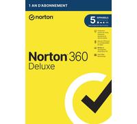 Norton 360 Deluxe 2026 - 5 Appareils 1 An