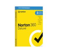 Norton 360 DELUXE | 3 POSTES - 1 an, Avec Abonnement - licence: 1-an - abonnement: avec-abonnement