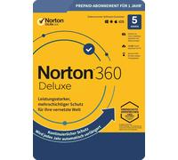 Norton 360 Deluxe, 50 Go de sauvegarde cloud, 5 appareils, 1 an, SANS ABONNEMENT