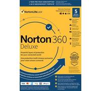 Norton 360 Deluxe 50GB - 5 Devices 1 Year - Norton Key GLOBAL