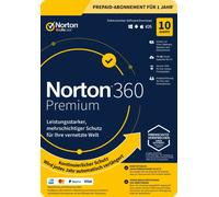 Norton 360 Premium, 75 GB Cloud-Backup 10 Dispositifs / 2 Ans