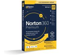 Norton - Antivirus 360 Premium - 1 an - Windows, Mac, Android et iOS