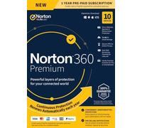 Norton 360 Premium + Utilities Ultimate 75GB - 10 Devices 1 Year - Norton Key EUROPE