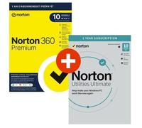 Norton 360 Premium avec Norton Utilities Ultimate 2024 | 10 Appareils | 1 An
