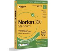 Norton 360 Standard, 10 GB Cloud-Backup, 1 Gerät 1 Jahr KEIN ABO