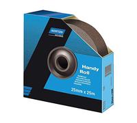 Norton 63642531808 NORTON R222 handyroll 25 mmx25mgrit 150