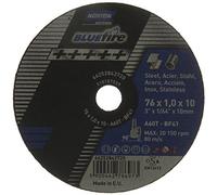 Norton 66252843720 Fire Disques de coupe (Lot de 5) - Bleu