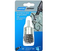 Norton 66254432947 Brosse Pinceau en Fil Ondulé pour Décapage, 25 mm