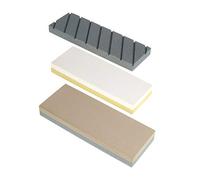 Norton Abrasives 87943 Kit de démarrage pierre à eau 220/1000 et 4000/8000 Pierre à aplatir grain grossier DVD d'instructions 20,3 x 7,6 x 2,5 cm