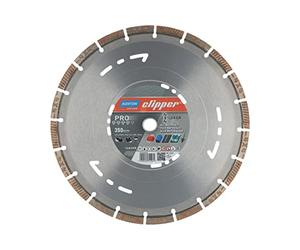 Norton Clipper 70184602092 Pro 4 X 4 Explorer Disque Diamant à Segments, 350mm Ø x 5mm, 25.4mm/20mm Alésage