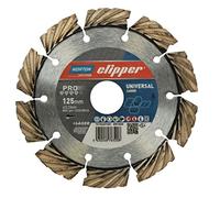 Norton Clipper 70184607684 Disque Diamant pour Matériaux de Construction Pro Universal Laser, 125mm Ø x 7mm, 22.23mm Alésage