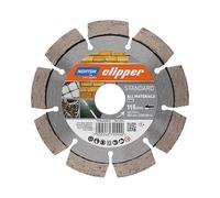 Norton Clipper 70184609627 Disque à tronçonner diamanté standard 4 x 4 Ø 115 x 22,23 mm